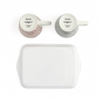 Morris & Co. Mug & Tray Set