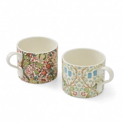 Morris & Co. Blackthorn and Golden Lily Becher