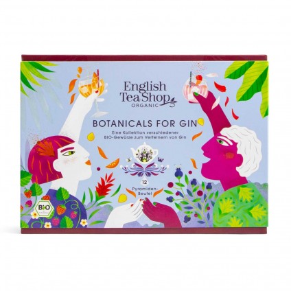 English Tea Shop - Botanicals for Gin, Gin Gewürz Box & Geschenk Set, Organic