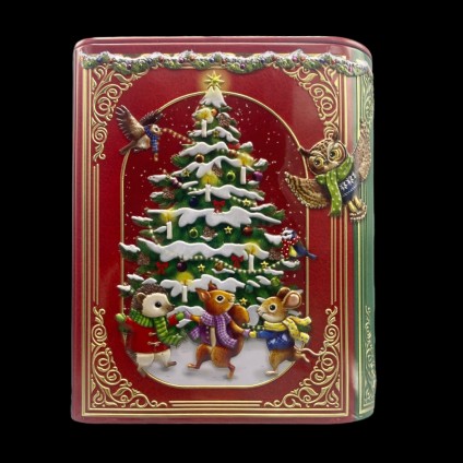 Small Book Tin "Christmas Melody"