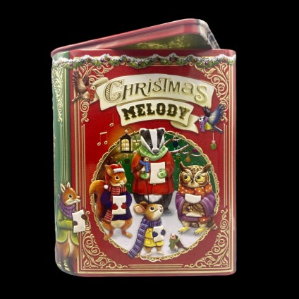 Kleine Buchdose "Christmas Melody"