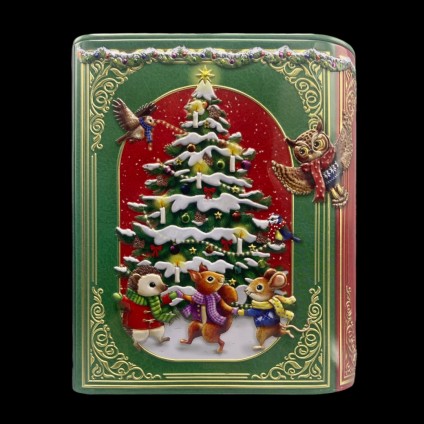 Small Book Tin "A vixit from St. Nick"