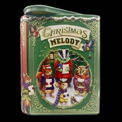 Kleine Buchdose "Christmas Melody"