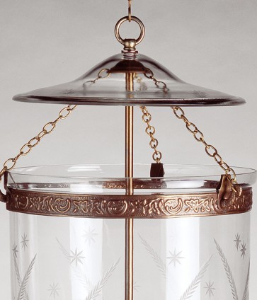 Glass Globe Lantern Large