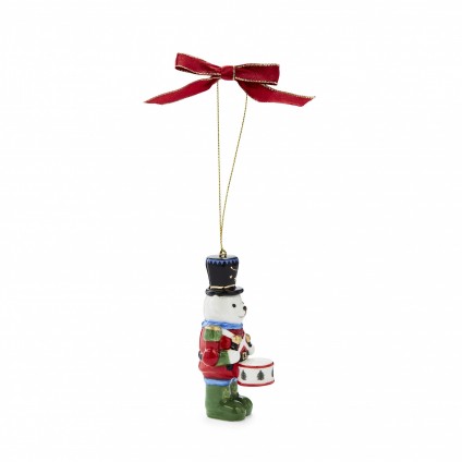 Weihnachtsbaum Teddybär Nussknacker Ornament