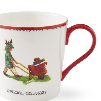 Kit Kemp Doodles Special Delivery Mug