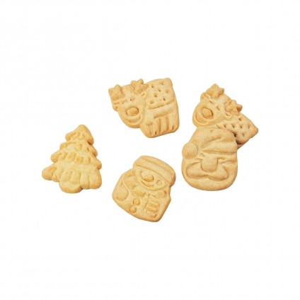 Mini Shortbread Snowman Festive Shapes 150g -3D-Karton