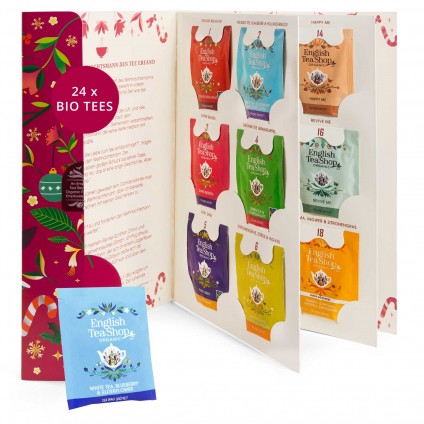 ETS - Tea Advent Calendar "Christmas Story", 24 organic teas & story to read