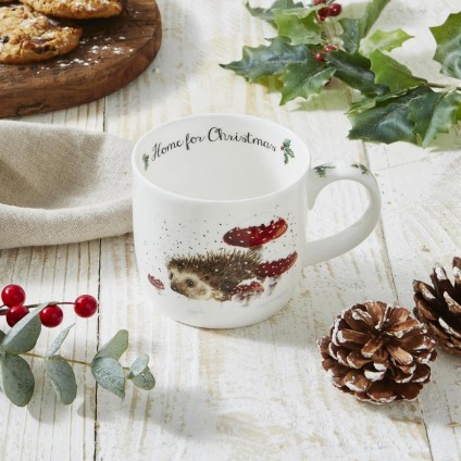 Home for Christmas Fine Bone China Mug