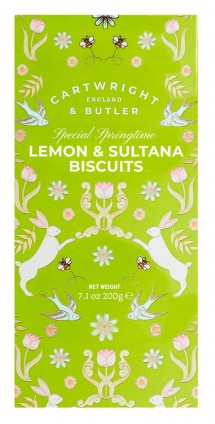 Happy Easter cookies with sultanas