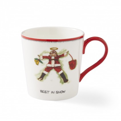 Kit Kemp Doodles Best in Snow Mug