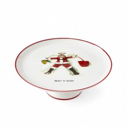 Kit Kemp Doodles Christmas Cake Stand