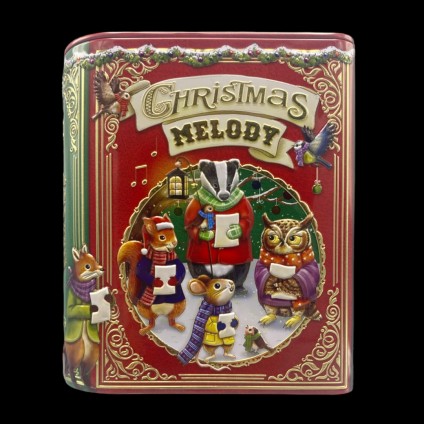 Kleine Buchdose "Christmas Melody"