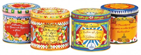 Panettone mit Zitrusfrüchten und Safran D&G, 100 g Dose