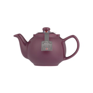 P&K Teapot classic, plum, stoneware 2 cups