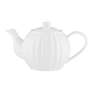 P&K Tea Pot "Luxe" 6 Tassen, white