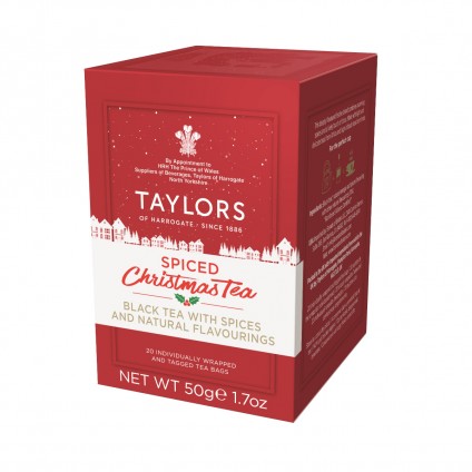 Taylors of Harrogate – Spiced Christmas Tea 50g – 20 Aufgussbeutel