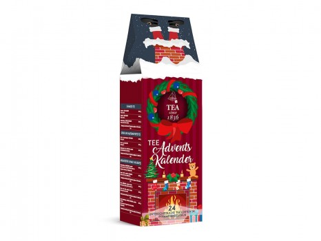 Tee-Adventskalender „Kamin Klassisch“