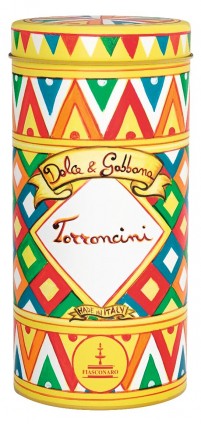 Torroncini, soft white nougat, 150 g can