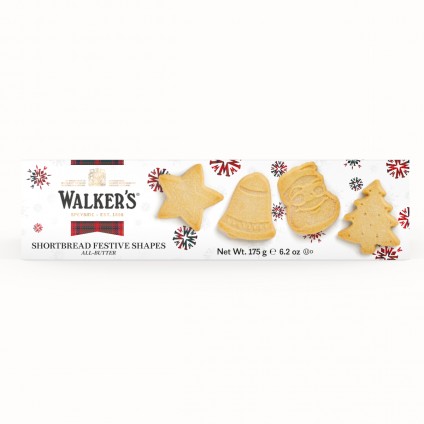 Walkers Shortbread Ltd. – Shortbread Festive Shapes 175g