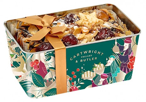 Weihnachtlicher Früchtekuchen Christmas Loaf Cake Cartwright & Butler, England